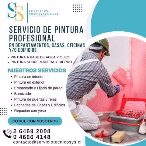 Servicio de Pintura Interior y Exterior