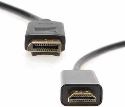 Cable display port a hdmi 1,8 metros, negro