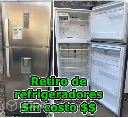 Retiro de refrigeradores a domicilio sin costo