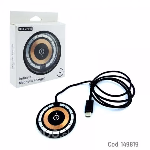 Cargador Inalambrico Magnetico Para Smartphone Mod - Imagen 3