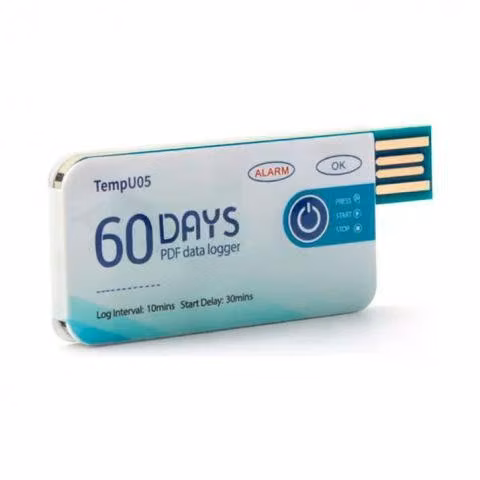 Registrador Temperatura Desechable TempU Data Logg