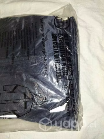 Traje de agua ejecutivo azul con cinta reflactante