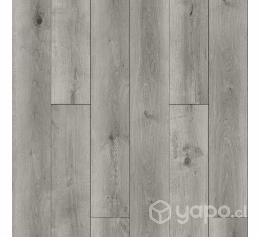 Piso vinilico spc 4.2 mm 1230 x 181 mm roble gris