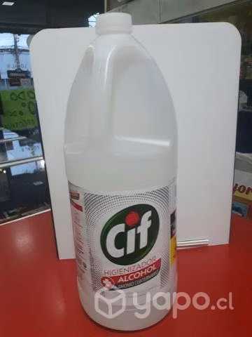Cif higienizador de alcohol + amonio cuaternario