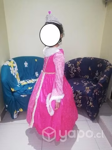 Disfraz princesa para niñas de 6 a 8 años