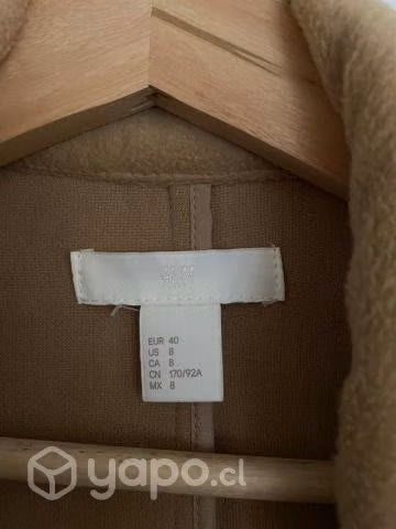 Abrigo largo color camel HyM - Imagen 2
