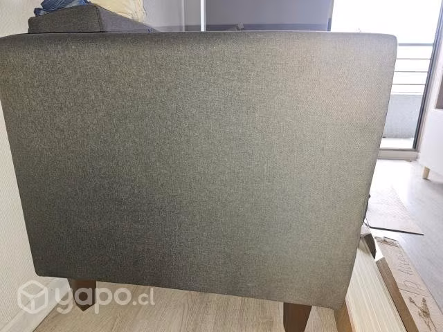 Sofa 3 cuerpos usado - Imagen 2