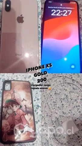 Iphone xs gold 64