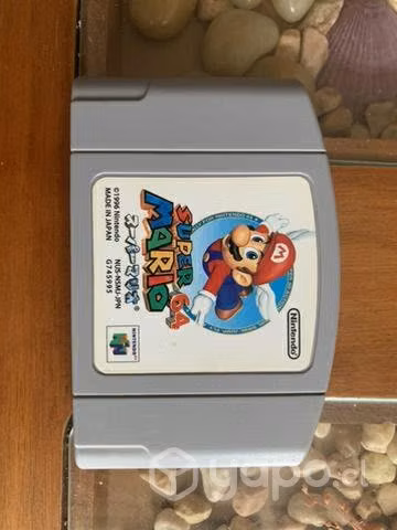 Mario 64 y smash bros JP