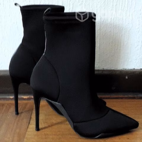 Botines Negros Aldo Nuevos - Imagen 2