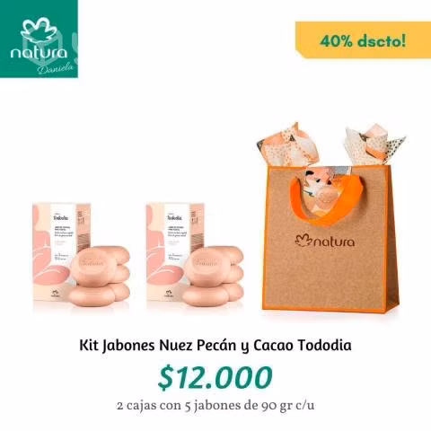 Kit Jabones Nuez Pecán y Cacao Tododia