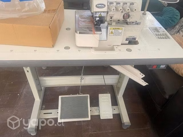 Máquina overlock industrial nueva