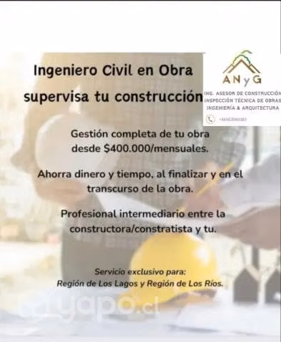 Servicios de Asesoría y Supervisor de Construcción