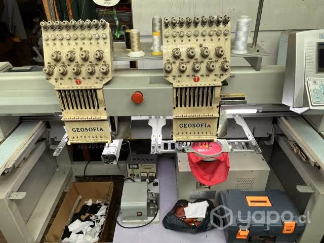 Maquina De Bordado Geosofia Con Pantalla Y Softwar