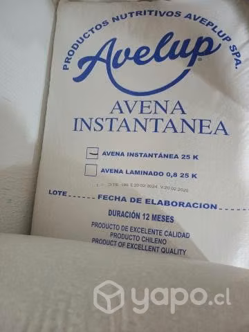 Avena instantánea y integral