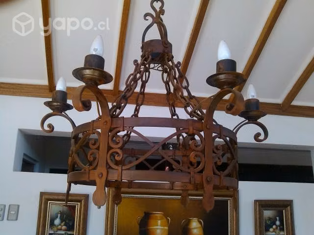 Lámpara de 6 luces para quinchos - Imagen 2
