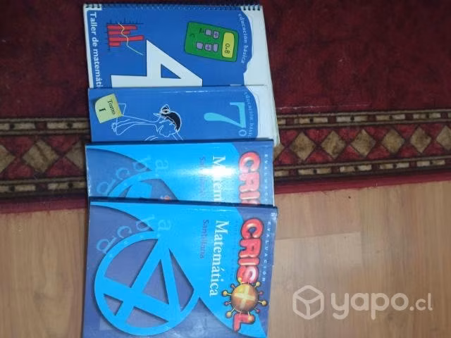 Libros usados matematicas, física