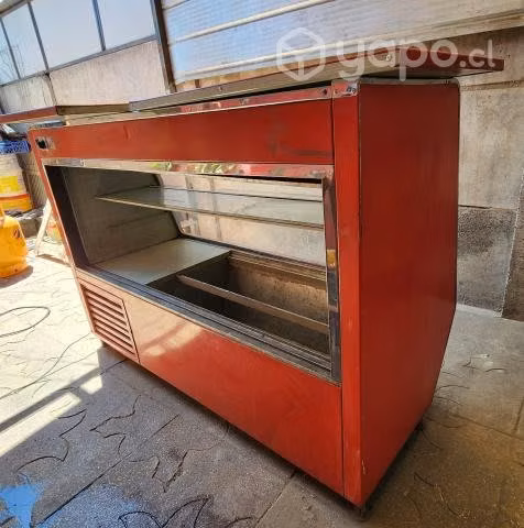 Vitrina de frio funcionando