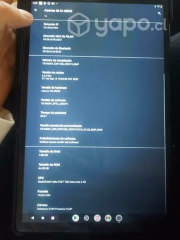 Tablet Lenovo M10 FHD CON ACCESORIOS