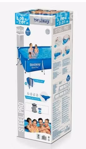 Piscina 2x3 mt. BESTWAY nueva en caja sellada