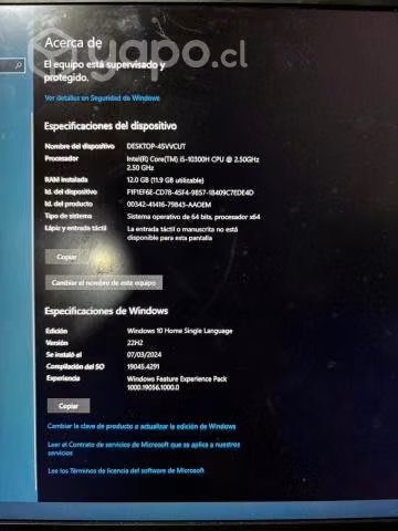 Notebook Lenovo Gamer - Imagen 3