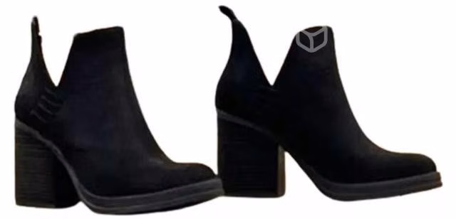 Botin de cuero mujer