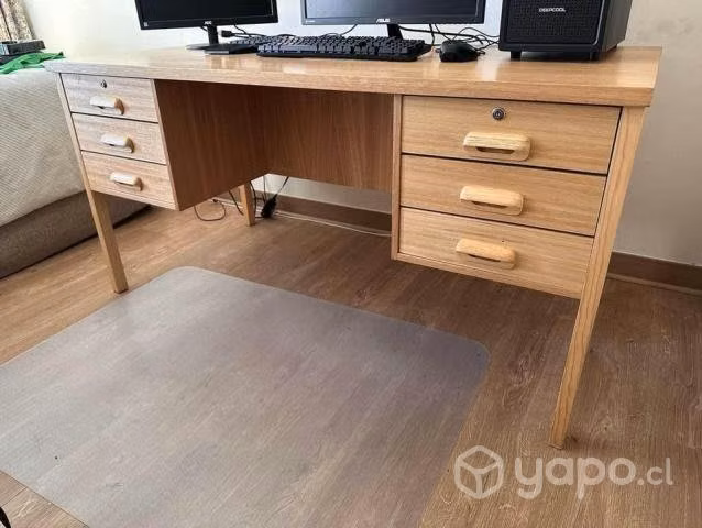Escritorio de madera - Imagen 3
