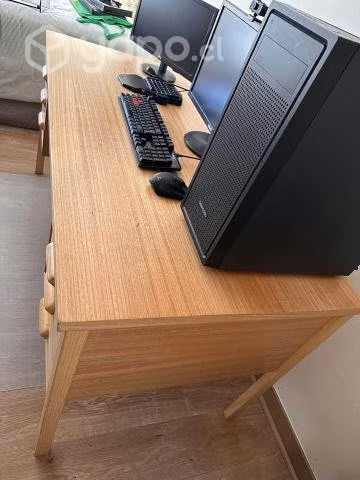 Escritorio de madera - Imagen 2