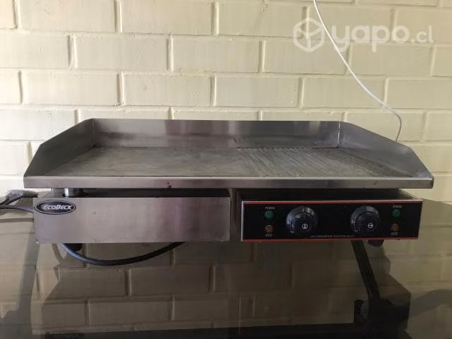 Plancha eléctrica semi industria ecobeck