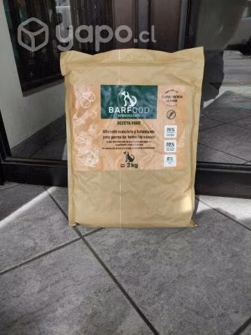 Oferta en Alimento Perro Barfood Pavo 2kg