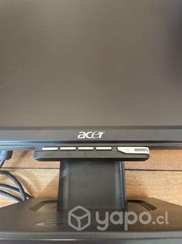 ACER Monitor LCD 19 / Excelente Estado - Imagen 4