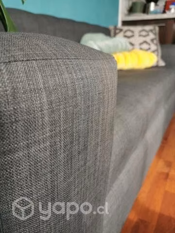 Sofa tamaño 3 cuerpos gris grafito