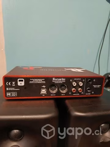 Interfaz Scarlett 2i4