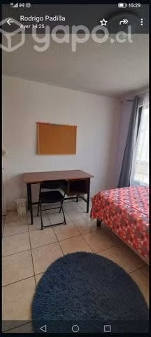 Arriendo habitación a señorita