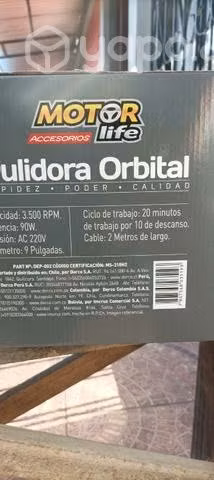 Pulidora para auto