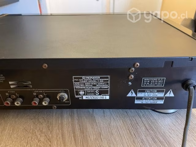 Tuner Sintonizador Pioneer Elite F-93