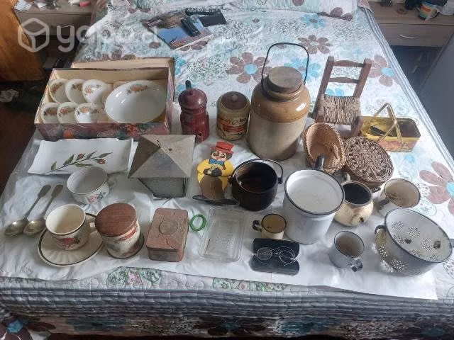 Antigüedades varias por lote - Imagen 3