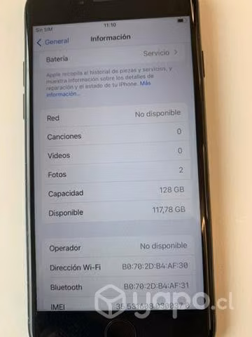 IPhone 7 black mate de 128 gb - Imagen 3