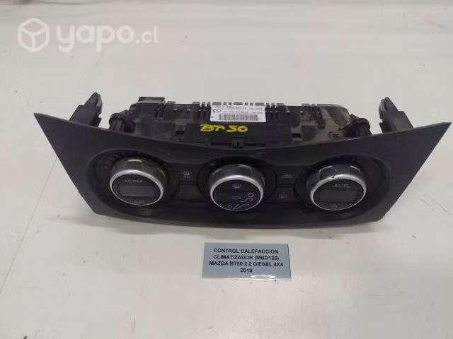 Control Calefac Climatizador (MBD125) Mazda BT50