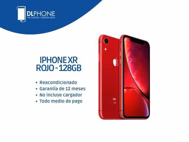 Iphone XR 128GB Rojo Reacondicionado
