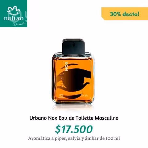 Urbano Nox Eau de Toilette Masculino - Imagen 2