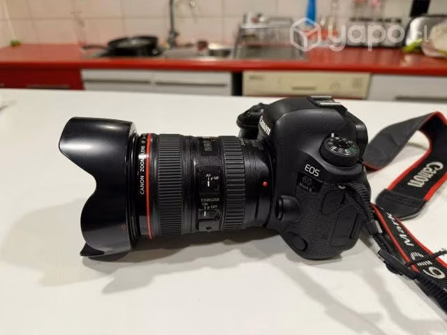 Canon 6D Mark II con Lente 24-105 L