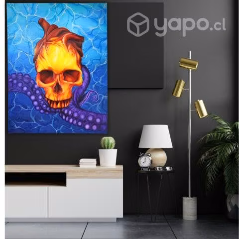 Obra de arte bajo el agua