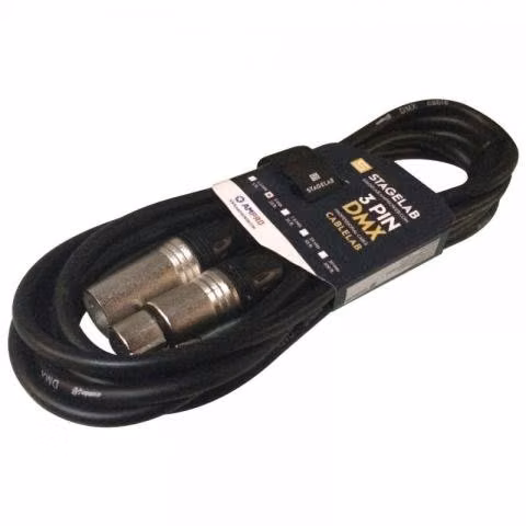 Stagelab CLM-3DMX-3C Cable DMX 3 Pines 3 Mts