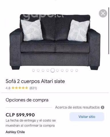Sillón Ashley 2 cuerpos - Imagen 5