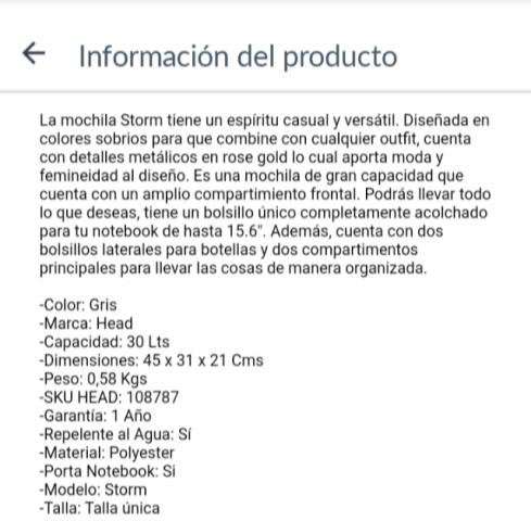 Mochila Head - Imagen 4