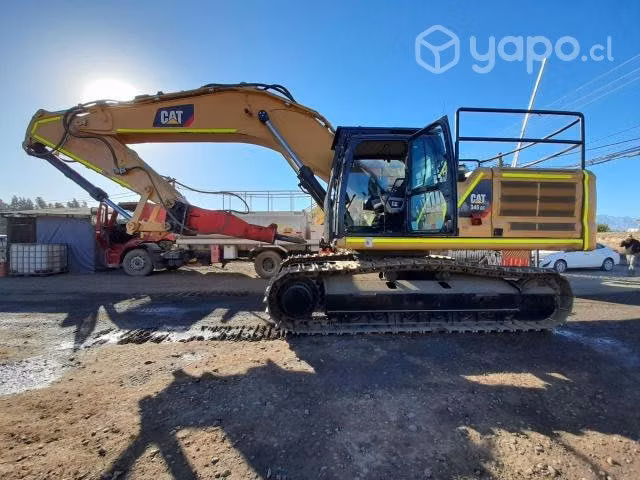 Arriendo mensual de excavadora