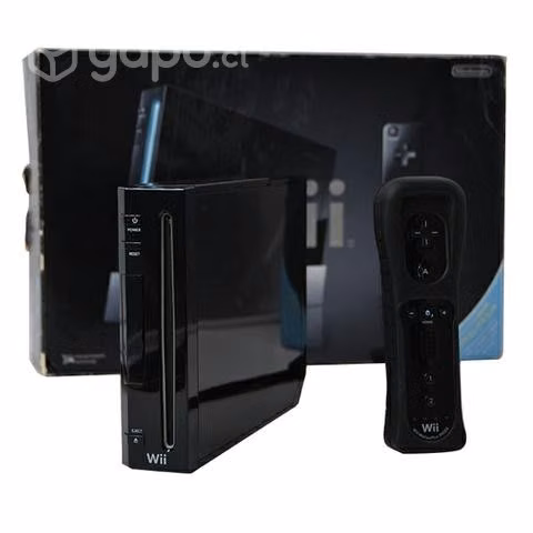 Consola Wii color negro