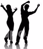 Pareja de baile entretenido