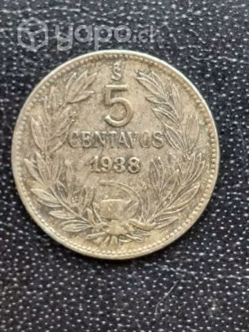 Monedas chilenas antiguas